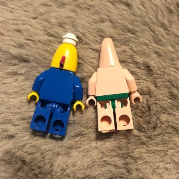 SPONGEBOB Squarepants Lego Mini Figures Figurines Ice Cream Vendor &HPatrick - Picture 3 of 4